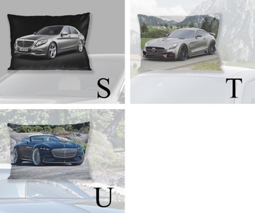 Комплект MERCEDES подушка+кружка+БЕСПЛАТНО! УЗОРЫ