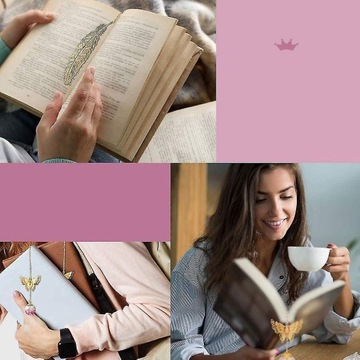 ЗАКЛАДКА ИЗ ПЕРО ГОТОВЫЙ ПОДАРОК ​​НА ДЕНЬ УЧИТЕЛЯ ЭЛЕГАНТНЫЙ 3D