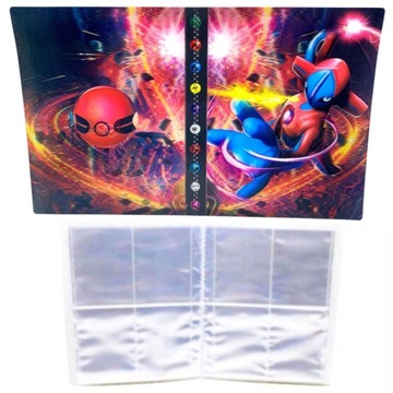 ALBUM 3D EFEKT POKEMON KLASER NA 240 KART + GRATIS