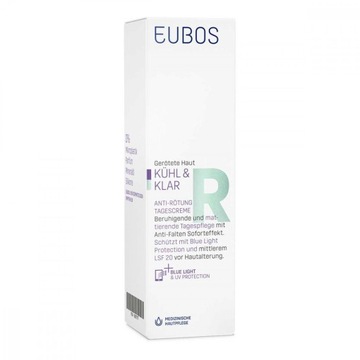 Eubos Cool & Clear Krem na dzień przeciw zaczerwienieniom SPF 20 40 ml