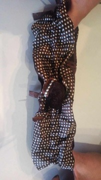 НАБОР из 12 шелковых резинок, микс цветов, плюс бантик.