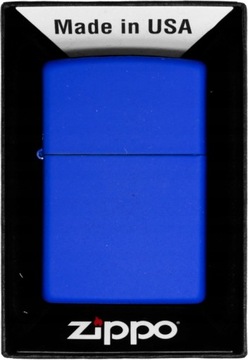 ZAPALNICZKA ZIPPO BLUE MATTE