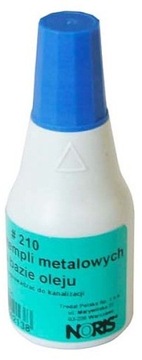 Tusz do stempli metalowych NORIS 210 niebieski