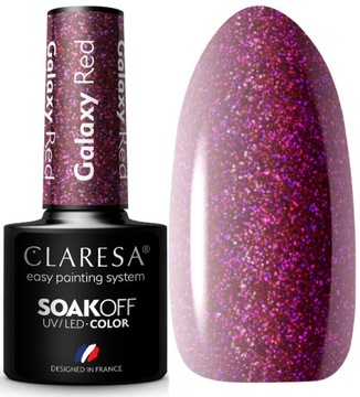 CLARESA LAKIER HYBRYDOWY GALAXY RED