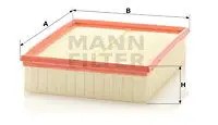 2 X FILTR VZDUCHU MANN-FILTER DO AUDI SKODA VW A4 B5 A6 C5 PASSAT
