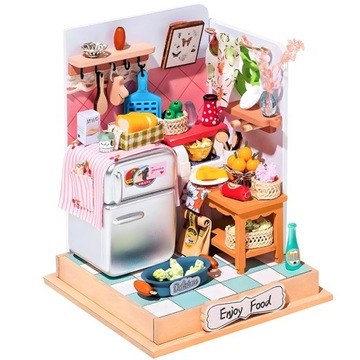 ROBOTIME Модель складного дома 3D-головоломка для кухни