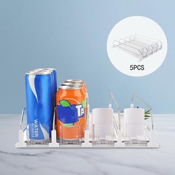 Органайзер для напитков Pusher Soda CA Drink Kitchen Gadget Автоматический напиток 5 ячеек
