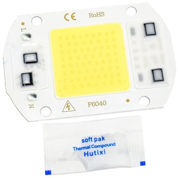 DIODA LED COB 30W 2800lm BIAŁA 60x40mm 230V +pasta