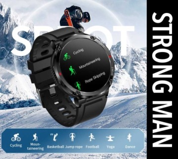 МУЖСКИЕ СМАРТЧАСЫ RUBICON TALK PRESSURE SMS 600 мАч!!! МЕНЮ SMS ЭКГ PL