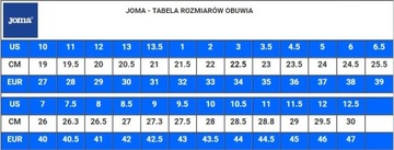 JOMA TOP FLEX INTER TOPW.INTER.IN SHOES 40 год