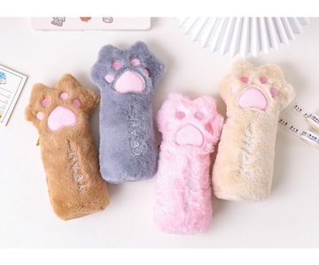СУМКА-КОСМЕТИКА ПЛЮШЕВАЯ СУМКА CAT KITTEN PAW SZ