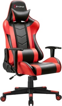 ERGONOMICZNY FOTEL BIUROWY GAMINGOWY REGULOWANY