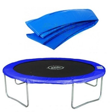 Пружинный защитный воротник SkyRamiz Blue для садового батута 48