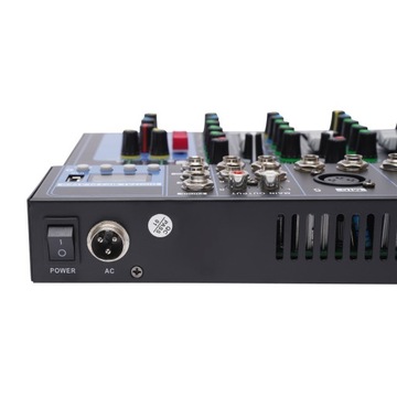 7-kanałowy Live Audio USB bluetooth Mixer Audio DJ pokaz muzyczny.