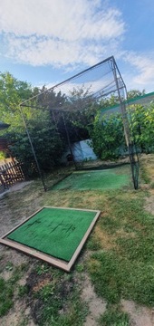 Клетка для гольфа, сетка, коврик для тренировочного поля