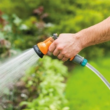 САДОВЫЙ ШЛАНГ-ПИСТОЛЕТ ДЛЯ РАСПЫЛЕНИЯ, ПОЛИВА, 8 функций