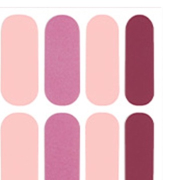 wk-16x полоски для ногтей с отвержденным гелем и пилочкой для ногтей, патчи для ногтей с полным покрытием, стиль E