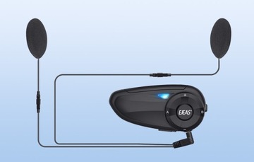 МОТОЦИКЛОВЫЙ ИНТЕРКОМ EJEAS Q7 ДЛЯ ШЛЕМА IP67 НА РАССТОЯНИИ ДО 800 М МАКС. 7 ЧЕЛОВЕК ПРИМЕНЕНИЕ BT