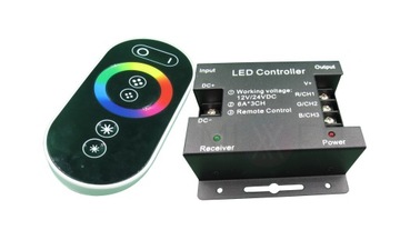 Sterownik Kontroler Radiowy Taśmy LED RGB 12V 216W