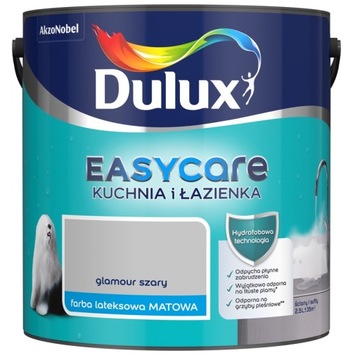 FARBA DULUX EASY CARE K&B- glamour szary, 2.5l
