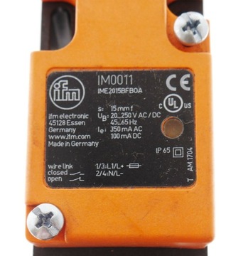 IFM IM0011 IME2015BFB0A