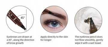 MARKER DO BRWI MICROBLADING PISAK CZARNY BLACK MK4