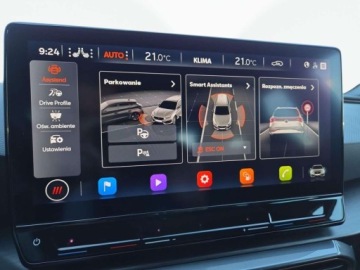 Cupra Leon II Sportstourer 2.0 TSI 245KM 2024 Cupra Leon Sportstourer App Nawigacja Kamera Reflektory LED Lane assist Te, zdjęcie 33