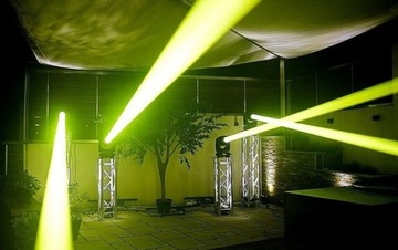 ДВИЖУЩАЯСЯ ГОЛОВКА КРАСИВЫЕ ЦВЕТНЫЕ СВЕТИЛЬНИКИ МОЩНЫЕ СВЕТИЛЬНИКИ EVOLIGHT IQ-132B ЛУЧ 132ВТ