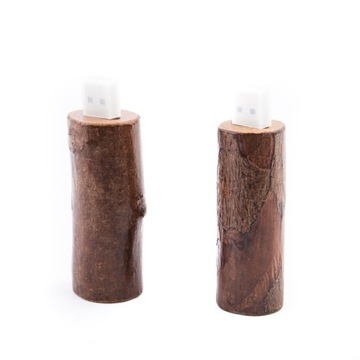 Флешка Wood 64 ГБ 2.0 + коробка + гравировка на свадьбу
