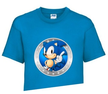 Koszulka T-shirt Fana Prezent SONIC 134-140 SC4