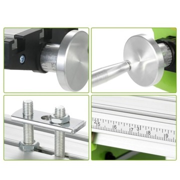 PRECYZYJNY WIELOFUNKCYJNY STÓŁ KRZYŻOWY ROBOCZY DO FREZARKI WIERTARKI