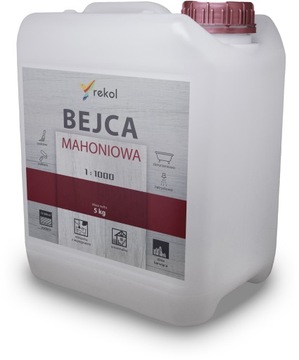 Bejca Mahoniowa 5kg barwnik do impregnatu Mahoń