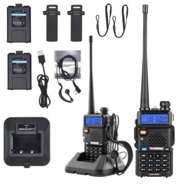2SZT Baofeng UV-5R OEM HTQ KRÓTKOFALÓWKA RADIOTELEFON WALKIE TALKIE SKANER