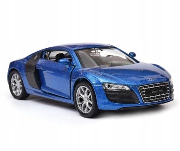 Audi R8 V10 2001 1:34 - 39 WELLY красный