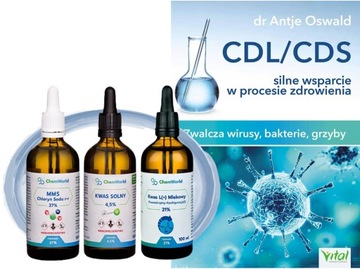CDL/CDS (MMS + aktywator + stabilizator) + książka