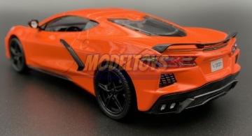 Chevrolet Corvette C8 2020 в масштабе 1:24, Motormax 79360