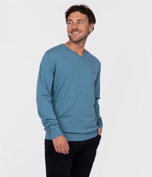 LEE COOPER Sweter męski ADAM ORGANIC STORM L