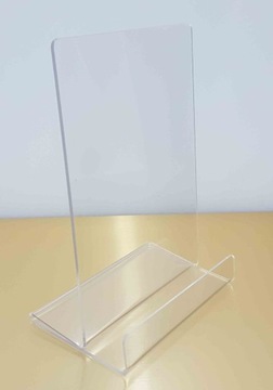 Папка-листовка Stand Feeder Plexi А6 ВЕРТИКАЛЬНАЯ