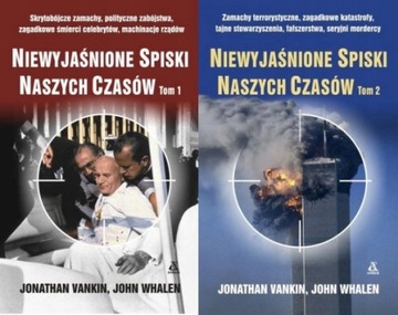 Niewyjaśnione spiski naszych czasów Tom 1 + 2 NOWA