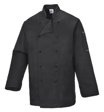 Bluza kucharska, kitel SOMERSET czarny r. S