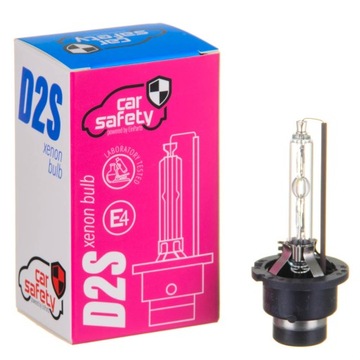 Żarnik D2S xenon KSENON żarówka 4800K 35W 12V CarSafety HOMOLOGACJA
