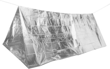 АВАРИЙНОЕ ТЕРМООДЕЯЛО АЛЮМИНИЕВАЯ ФОЛЬГА КОВРИК ДЛЯ АВАРИЙНОЙ ЖИЗНИ 130X210CM