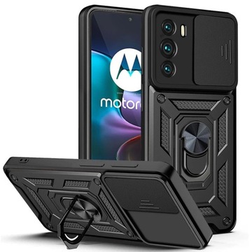 PANCERNE ETUI SLIDE do MOTOROLA MOTO G52 G82 +9H