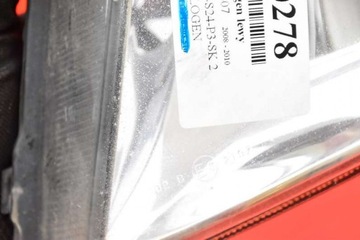 HALOGEN LEVÝ PŘEDNÍ PEUGEOT 407 FACELIFT 09R
