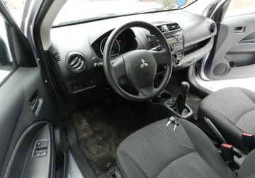 Mitsubishi Space Star Hatchback 5d 1.0 71KM 2014 Mitsubishi Space Star SERWISOWANY Zarejestrowany tani ekonomiczny Benzyna, zdjęcie 14