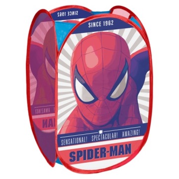 Кошик для іграшок для авто кімнати органайзер SPIDERMAN 35x58 см 70 л