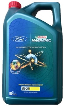 Nowy Olej silnikowy syntetyczny Castrol MAGNATEC 5L E 5W-20 - 15F8D7