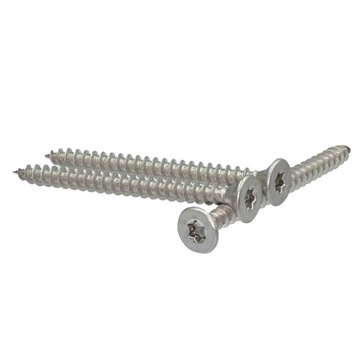 3x30 WKRĘTY DO DREWNA NIERDZEWNE TORX STOŻEK 10ST