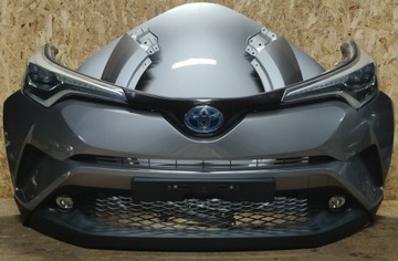 KOMPLETNY PRZÓD TOYOTA CHR C-HR CH-R HYBRID MASKA BŁOTNIK ZDERZAK CHŁODNICE