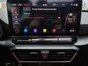 Cupra Leon II Sportstourer 2.0 TSI 310KM 2023 Cupra Leon VZ DSG Pakiet wspomagania jazdy L z Navi Matrix LED Zimowy Dac, zdjęcie 19